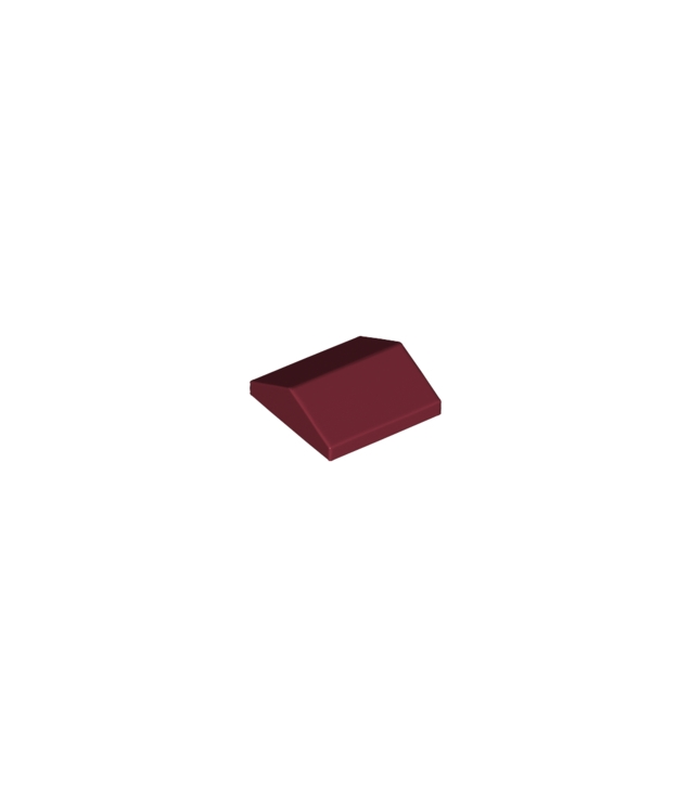LEGO - Helling 33 graden graden 2 x 2 dubbel - Dark Red | N
