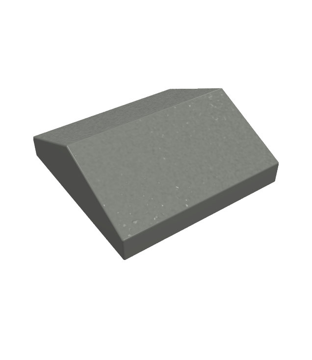 LEGO - Helling 33 graden graden 2 x 2 dubbel - Dark Bluish Gray | N