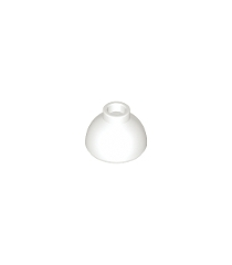LEGO - Steen, rond 1 1/2 x 1 1/2 x 2/3 koepelvormig - White | N - Thumbnail
