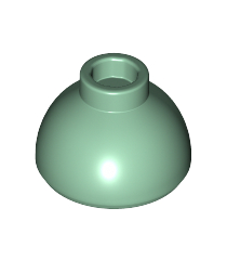 LEGO - Steen, rond 1 1/2 x 1 1/2 x 2/3 koepelvormig - Sand Green | N - Thumbnail
