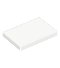 LEGO - Tegel 2 x 3 - White | N - Thumbnail