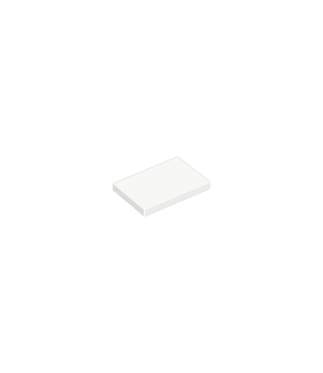 LEGO - Tegel 2 x 3 - White | N