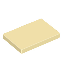 LEGO - Tegel 2 x 3 - Tan | N - Thumbnail