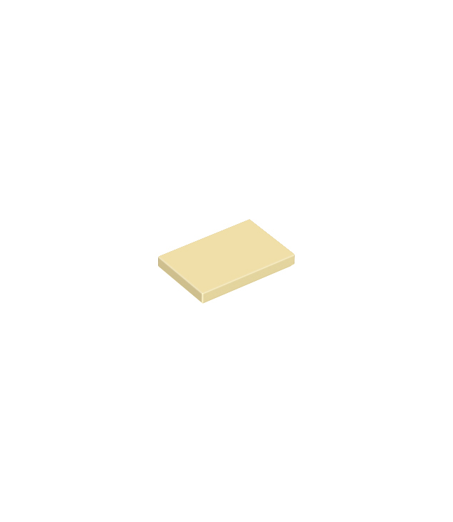 LEGO - Tegel 2 x 3 - Tan | N