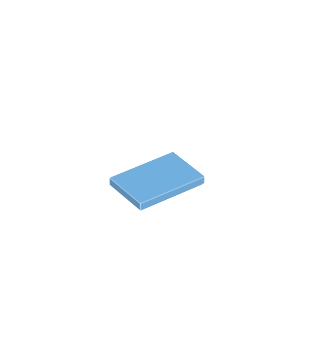 LEGO - Tegel 2 x 3 - Medium Blue | N