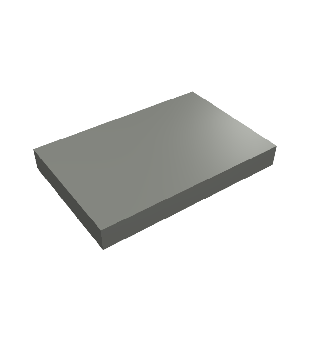 LEGO - Tegel 2 x 3 - Dark Bluish Gray | N