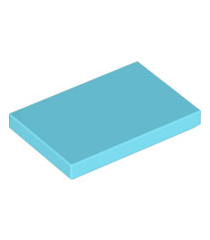 LEGO - Tegel 2 x 3 - Medium Azure | N - Thumbnail