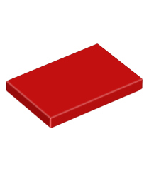 LEGO - Tegel 2 x 3 - Red | N - Thumbnail