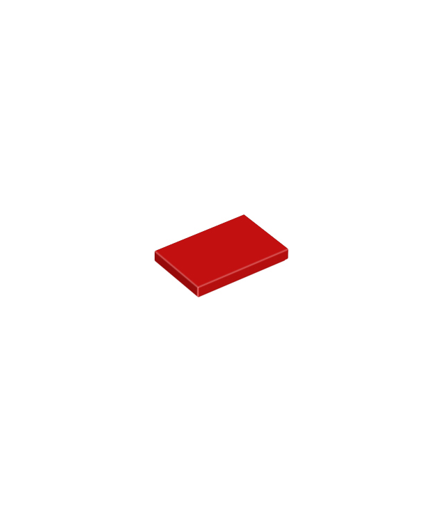 LEGO - Tegel 2 x 3 - Red | N
