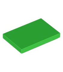 LEGO - Tegel 2 x 3 - Bright Green | N - Thumbnail