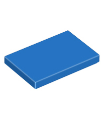 LEGO - Tegel 2 x 3 - Blue | N - Thumbnail