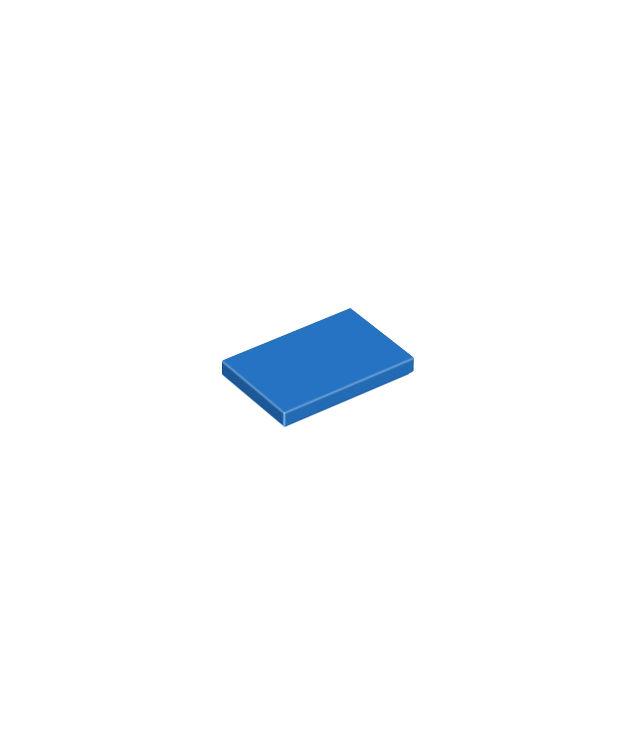 LEGO - Tegel 2 x 3 - Blue | N