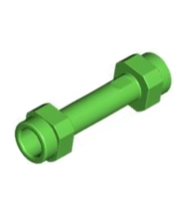 LEGO - Minifiguur-wapen greephouder glad verlengd - Bright Green | N - Thumbnail