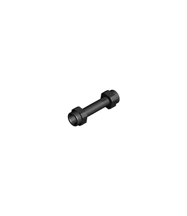 LEGO - Minifiguur-wapen greephouder glad verlengd - Black | N