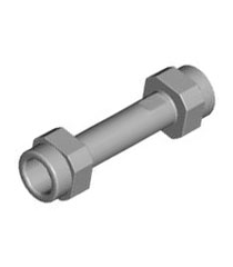 LEGO - Minifiguur-wapen greephouder glad verlengd - Light Bluish Gray | N - Thumbnail