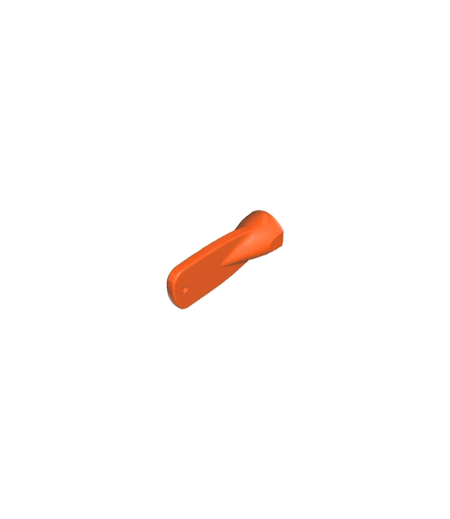LEGO - Minifiguur-accessoire, roeispaanblad - Reddish Orange | N