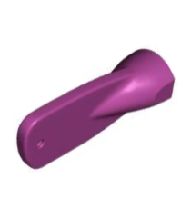 LEGO - Minifiguur-accessoire, roeispaanblad - Magenta | N - Thumbnail