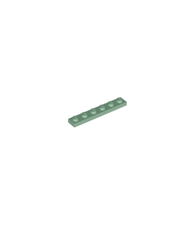 LEGO - Plaat 1 x 6 - Sand Green | N