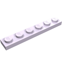 LEGO - Plaat 1 x 6 - Lavender | N - Thumbnail