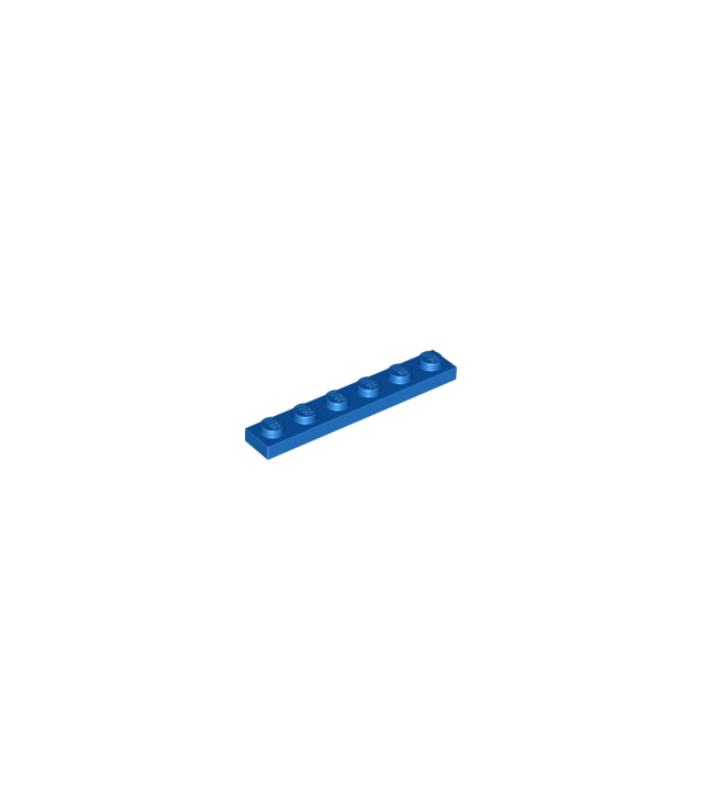 LEGO - Plaat 1 x 6 - Blue | N
