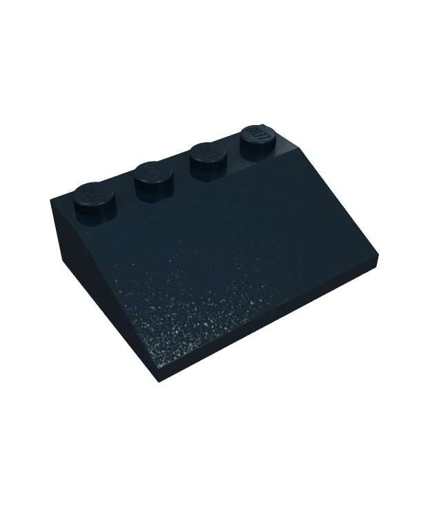 LEGO - Helling 33 graden graden 3 x 4 - Black | N