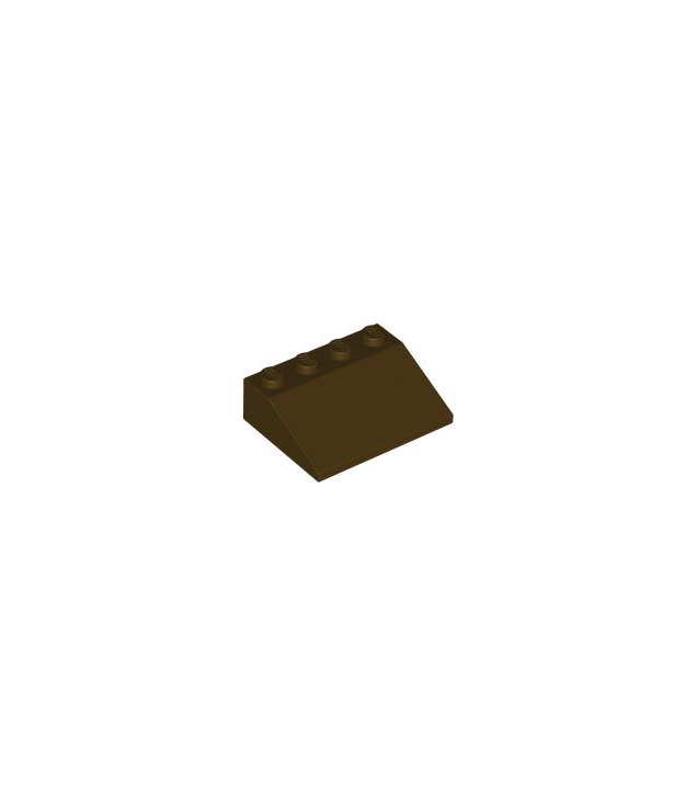 LEGO - Helling 33 graden graden 3 x 4 - Dark Brown | N