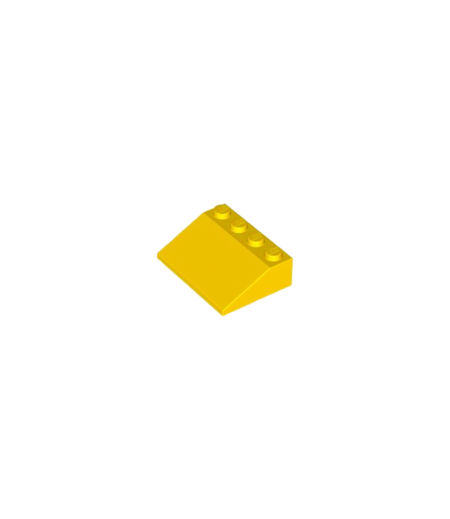 LEGO - Helling 33 graden graden 3 x 4 - Yellow | N