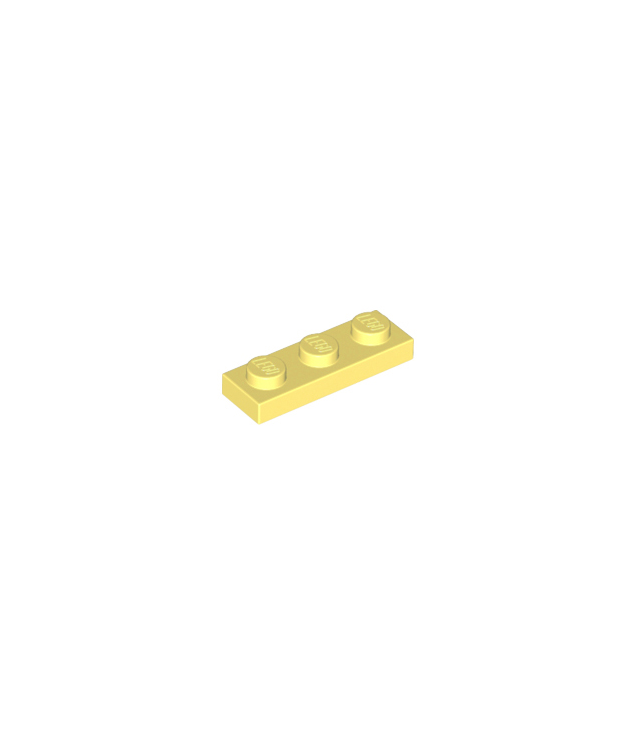 LEGO - Plaat 1 x 3 - Bright Light Yellow | N