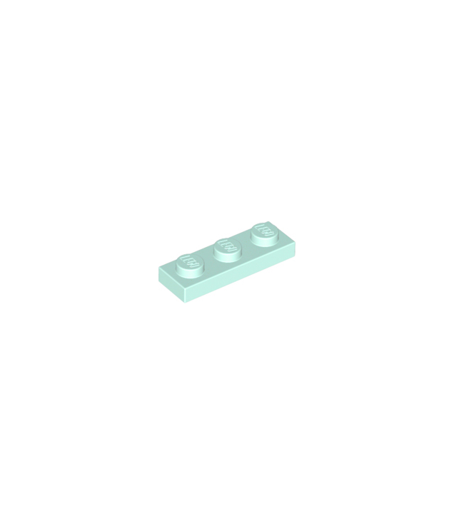 LEGO - Plaat 1 x 3 - Light Aqua | N