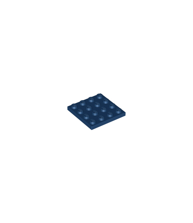 LEGO - Plaat 4 x 4 - Dark Blue | N