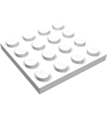 LEGO - Plaat 4 x 4 - White | N - Thumbnail