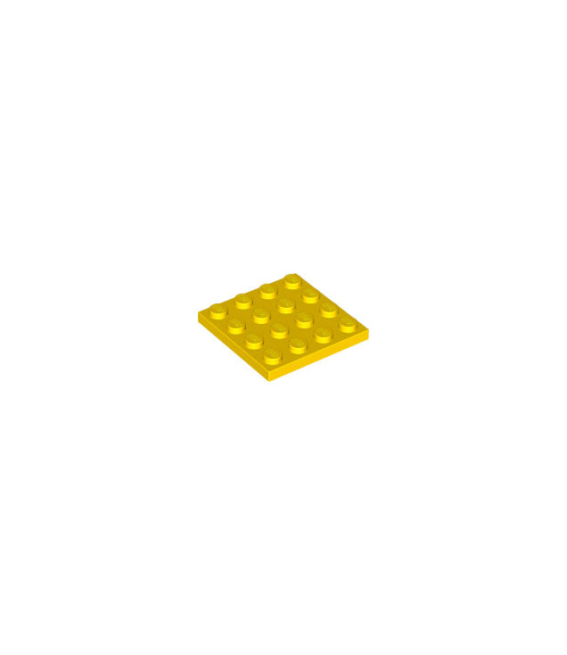 LEGO - Plaat 4 x 4 - Yellow | N