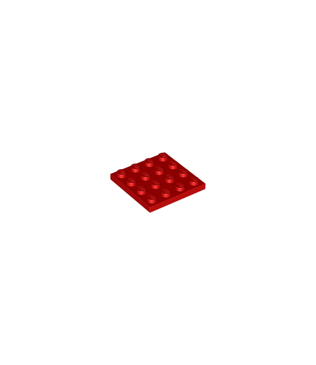 LEGO - Plaat 4 x 4 - Red | N
