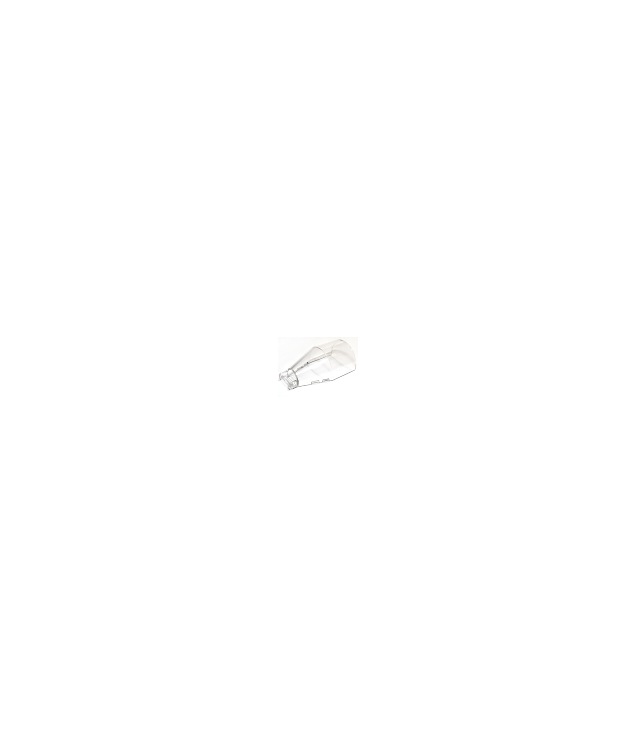 LEGO - Ruit 6 x 4 x 2 rond met staaf-handgreep - Trans-Clear | N